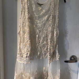 Cute Boho Lace Vest